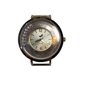 Butterfly Rhinestone Bezel Watch No Band needs battery